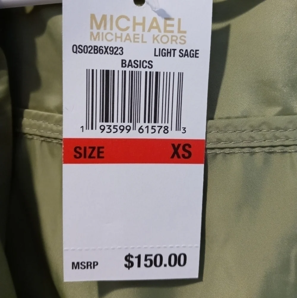 Michael Kors  Jacket/wind breaker XS sage